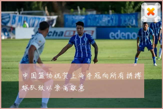 中国篮协祝贺上海夺冠向所有拼搏球队致以崇高敬意